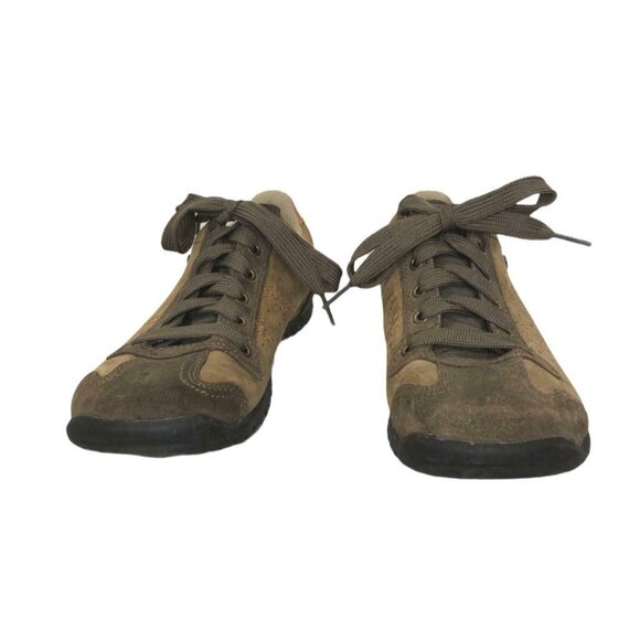 Skechers Signalize Womens 7.5 46047 Sneaker Brown Leather Suede Lace Up 46047 - Picture 2 of 12